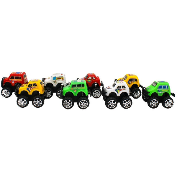 Pullback Monster Trucks - Assorted Colors (Dozen)