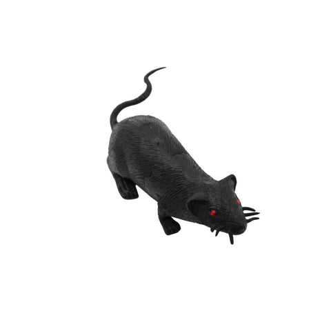 6.5" Rubber Rat (Pack of 6)