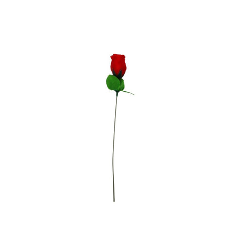 11.5" Faux Roses - Red (Dozen)