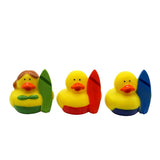 2" Surfing Rubber Ducks (Dozen)