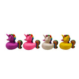 2" Rainbow Unicorn Rubber Duck (Dozen)
