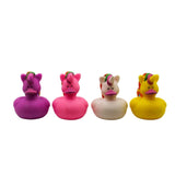 2" Rainbow Unicorn Rubber Duck (Dozen)