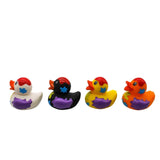 2" Splatter Paint Rubber Duck (Dozen)