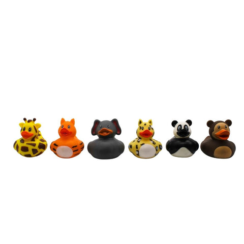 2" Animals Rubber Duck (Dozen)