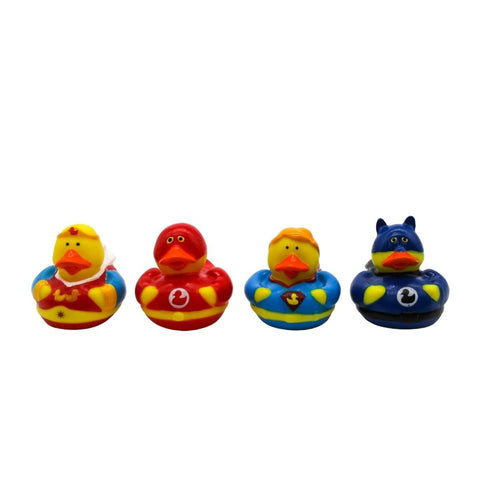 2" Superhero Rubber Duck (Dozen)