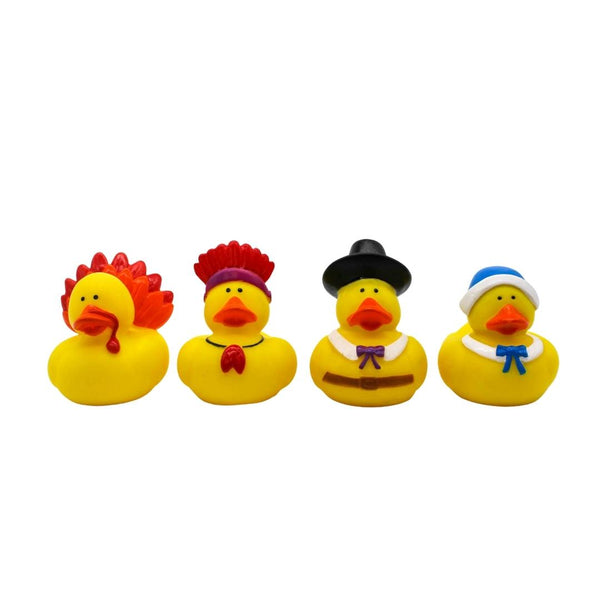 Bride And Groom Rubber Ducks - Mardi Gras Wedding Favors (Dozen)