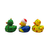 2" Christmas Rubber Duck (Dozen)