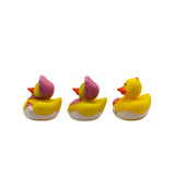 1.5" Baby Girl Rubber Duck (Dozen)