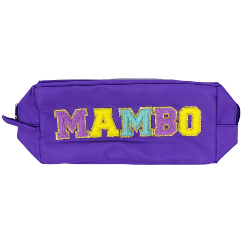 MAMBO Cosmetic Bag - 12.5" x 6" (Each)