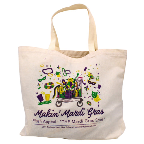 Makin' Mardi Gras Bag - 19" x 14" (Each)