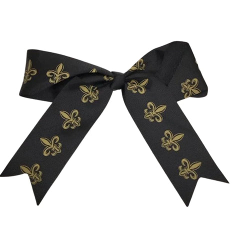 Fleur de Lis Hair Bows Large (Each)