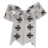 Fleur de Lis Hair Bows Large (Each)