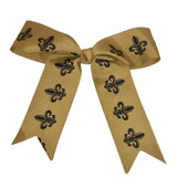 Fleur de Lis Hair Bows Large (Each)