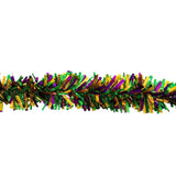15' x 4" Holographic Purple, Green, and Gold Garland 15' x 4" (Each)