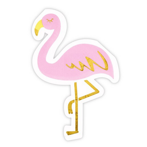 Flamingo Die-Cut Napkins - 9" x 6" (16 Count)