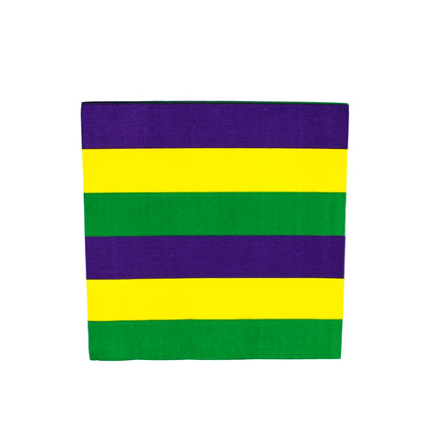 Mardi Gras Dinner Napkin - 16" x 16" (Each)