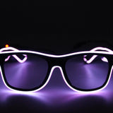 El Wire Purple Square Sunglasses (Each)