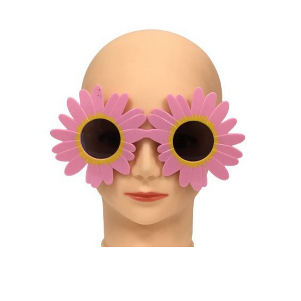 Pink Daisy Sunglasses (Each) – Mardi Gras Spot