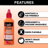 Dimensional Fabric Paint Slick (6 Pack Set)