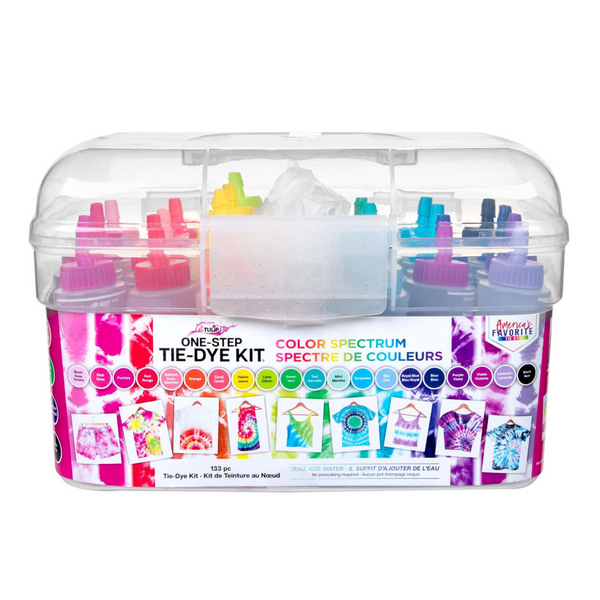 Dip ストレングスナー 多色セット Color Spectrum One-Step Tie-Dye Tub Kit (Each) – Mardi Gras Spot