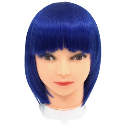 Royal Blue Bob Wig (Each)