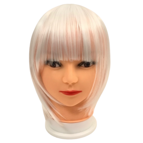 White Bob Wig (Each)