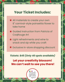 MINI CARNIVAL FLOWER CLASS - DECEMBER 2025