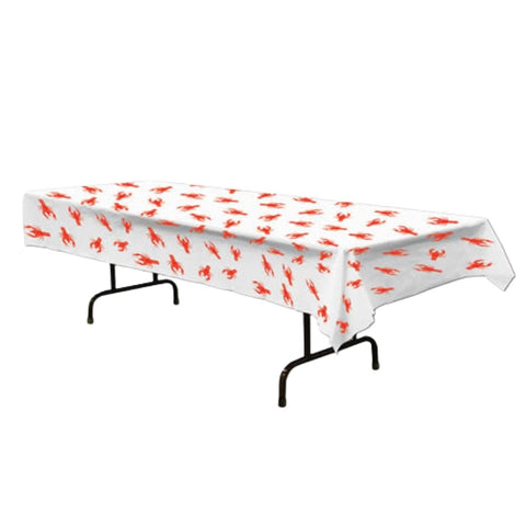 Crawfish Plastic Table Cover 54" x 108" (Each)