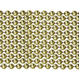 33" Round Metallic Gold Mardi Gras Beads - Case (60 Dozen)