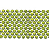 33" Round Metallic Lime Green Mardi Gras Beads (6 Dozen - 72 Necklaces)