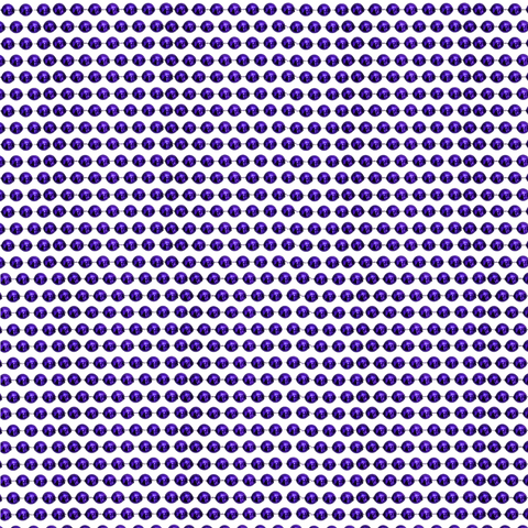 33" Round Metallic Purple Mardi Gras Beads (6 Dozen - 72 Necklaces)