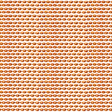 30" 7mm Orange Mardi Gras Beads (Pack of 8)