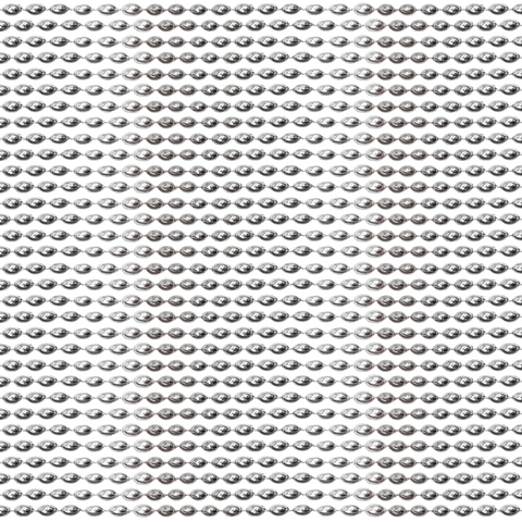 30" 7mm Silver Mardi Gras Beads (Pack of 8)