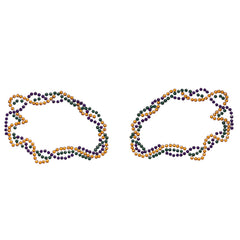 Purple,Yellow, and Green Stick On Eye Gems (Each)