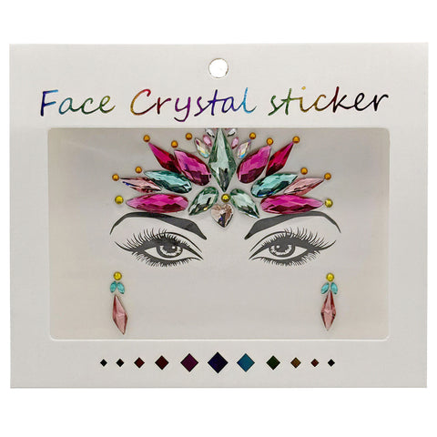 Jewled Tone Stick On Face Gems (Each)