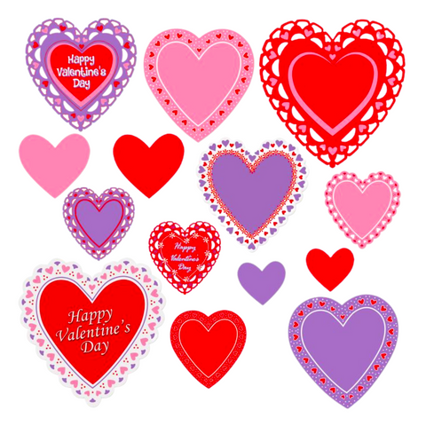 Valentine's Day Cutouts (Each)