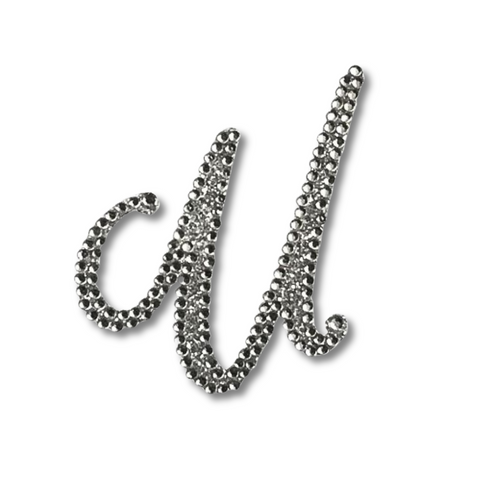 Glitter Script Letter "U" (Each)