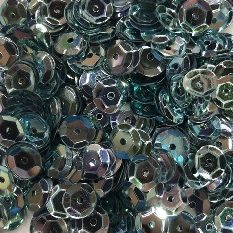 8mm Cup Sequins - Ice Blue (Pack)