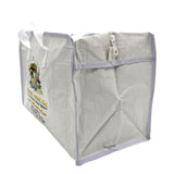 Zipper Bead Bag - Small White (Each)