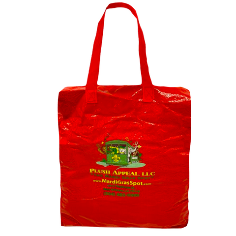 Zipper Bead Bag - Large Red (Each)