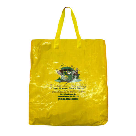 Zipper Bead Bag - Large Yellow (Each)