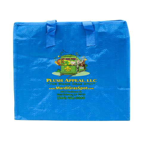 Zipper Bead Bag - Medium Turquoise (Each)
