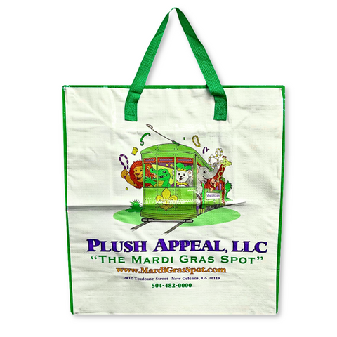 White Plush Appeal Bead Bag 18" x 20" (Each)