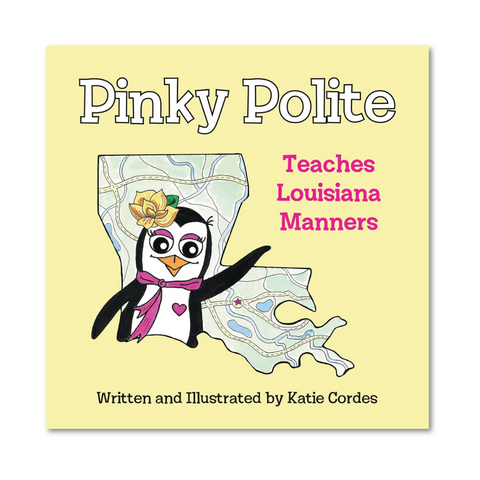 Pinky Polite Teaches Louisiana Manners Book (Each)