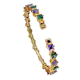 Mardi Gras Gemstone Bracelet (Each)