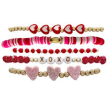 Valentine's Day Friendship Bracelet Set (Pack of 5)