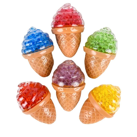 3.5" Beaded Squish Ice Cream Cone (Each)
