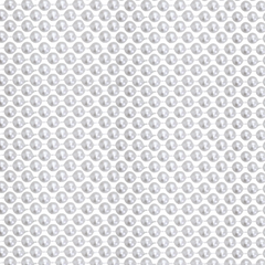 48" 10mm Round Pearl White Mardi Gras Beads