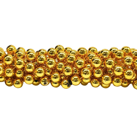 Mardi Gras Beads Gold 1ct