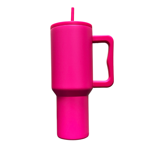 40oz Stainless Steel Mega Mug - Hot Pink (Each)